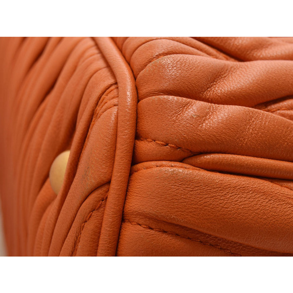 Miu Miu bag Matelasse Papaya - Picture 7 of 12